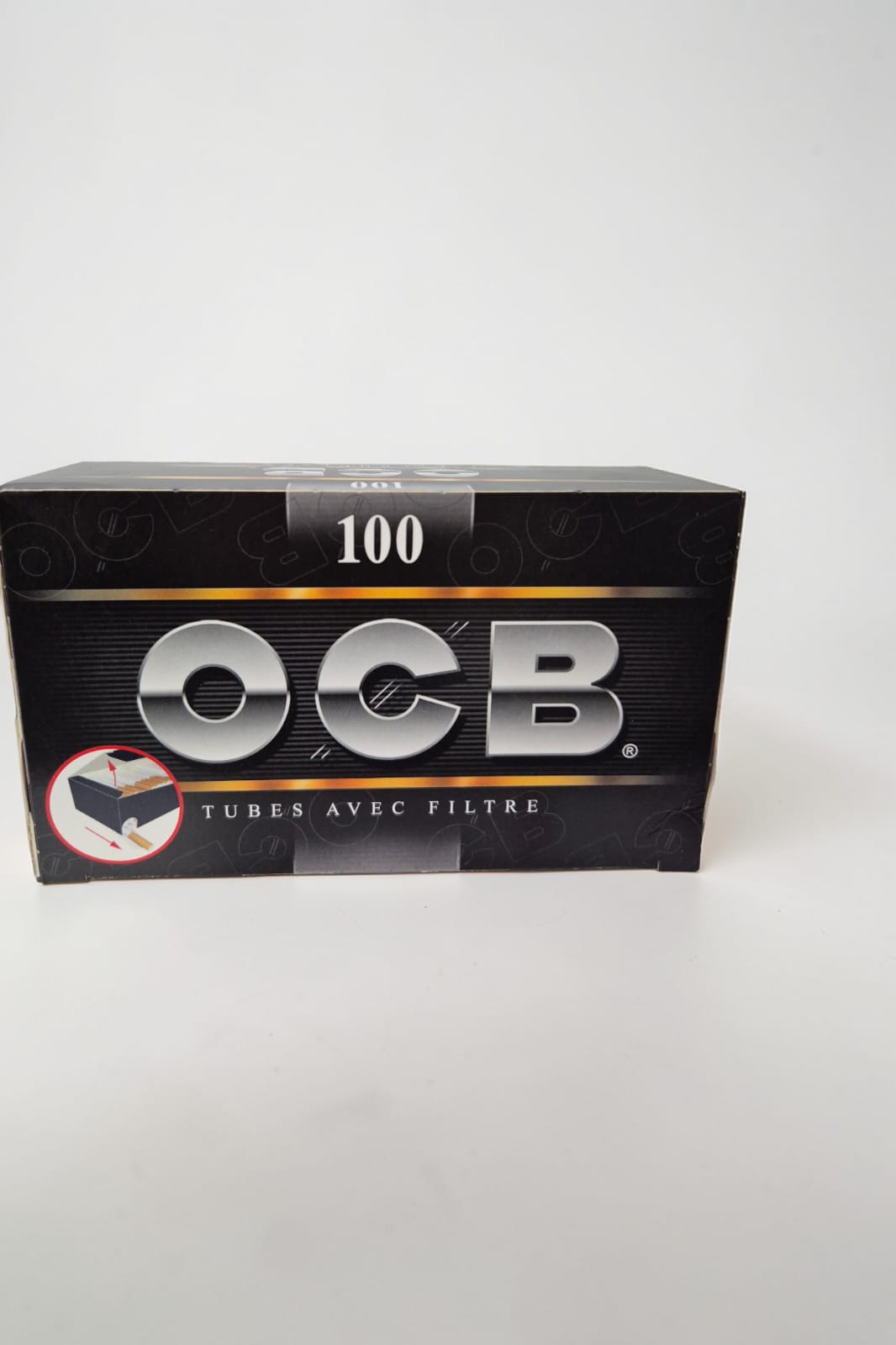 TUBOS OCB BLACK CAJA  20x5x100u